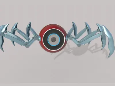 Mechanical Crab 3D model