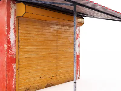Old Garage 3D model