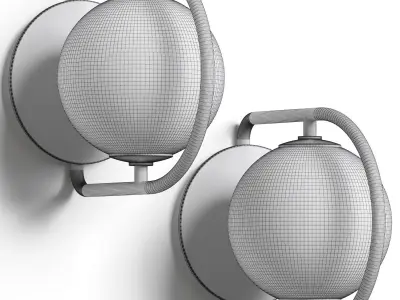 Lulu and Georgia Evangeline Sconce Wall Lamp 3D model