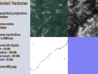 Sanming China City Landscape 3D Model 3D model