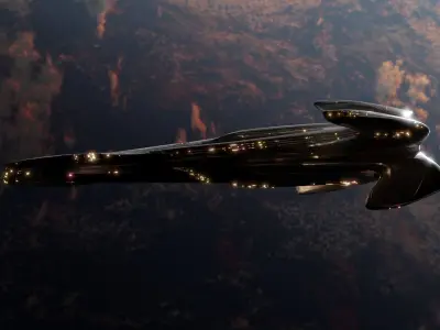 Battlecruiser - Capitalship 3D model