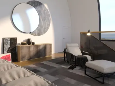  Mountain House 3D model