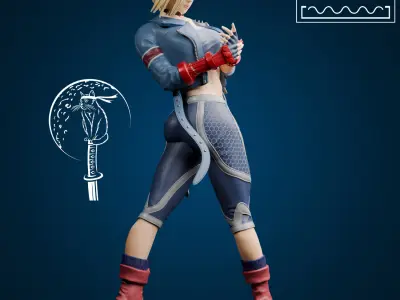 Cammy Street fighter   Classic SF6 and NSFW version Free 3D print model