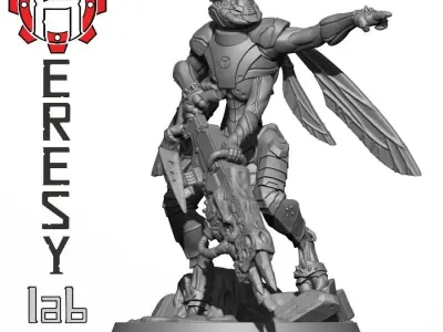 HERESYLAB - Greater God Collection 59 highly detailed models  3D print model