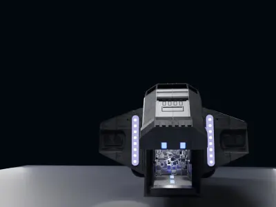 stars wars trexler 906 armored-marauder Low-poly 3D model