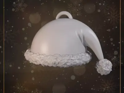 Hat I Christmas Advent Calendar 3D print model