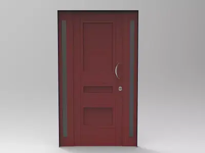 Superior Door Low-poly 3D model