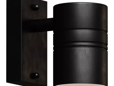 lucide arne led  wandspot buiten 63 3D model
