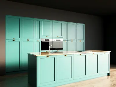 62-Kitchen2 matte 6 3D model