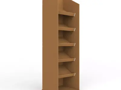 Point of Sale Cardboard Display Stand Texture