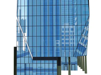 Building 535 Mission St San Francisco CA 3D model