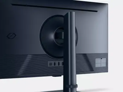 32 Inch Odyssey G5 G50D QHD 180Hz Gaming Monitor 3D model