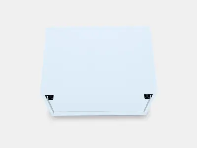 BESTA Shelf unit with door 29 Low-poly 3D model