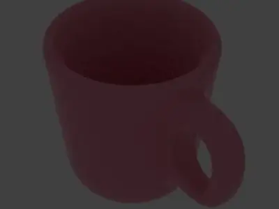 Mugs or Cups in 13 colours Free 3D model