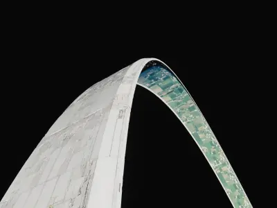 Orbital Sci-Fi Farm Ring - Octane Render 3D model