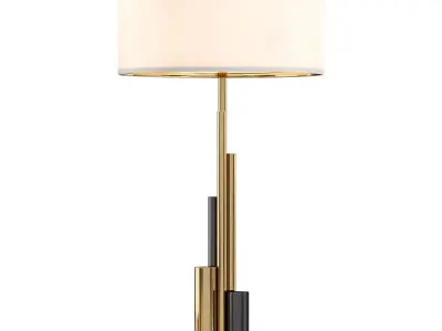Miami Table Lamp Brushed Brass by LIANG EIMIL 3D model