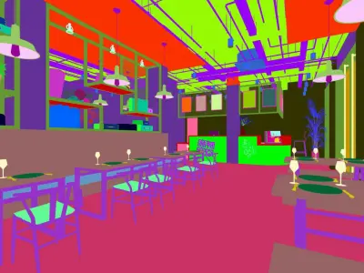 Business - Food Beverage 7-057 3D model