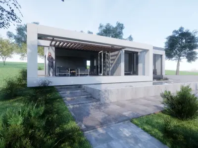 Contemporary Villa 3D model