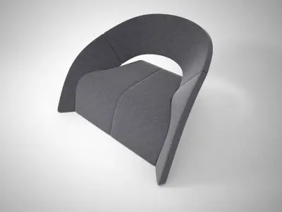 01 YELLER CHAIR 3D model