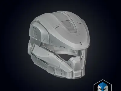Halo Infinite Cavallino Helmet 3D print model
