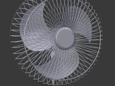 Standing  Fan  3D model