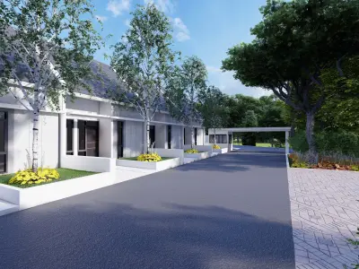 Project Mini Real Estate 3D Model  3D model