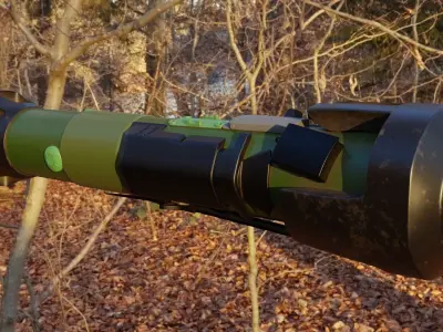 NLAW - Next generation Light Anti-tank Weapon 3D model