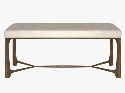 holly hunt xy bench 3D model