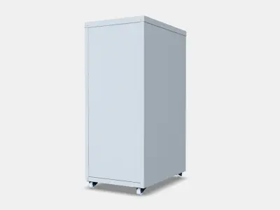 HELMER Drawer unit on castors 3 3D model