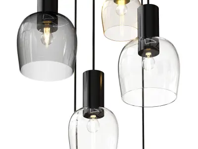 Smart Casual Pendant Light 3D model