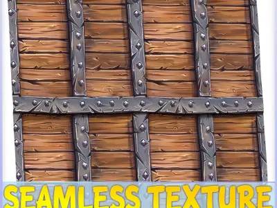 Stylized Wood Seamless Texture Texture