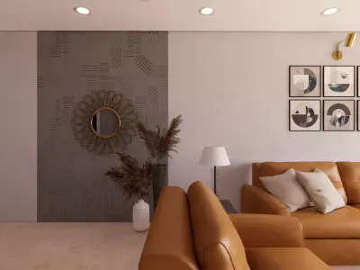 Apartment interior 3D model