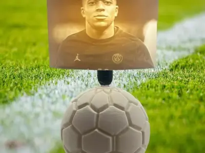 Kylian mbappe lamp E14 3D print model