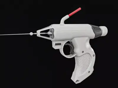 Sci fi Medical Device  Low-poly 3D model