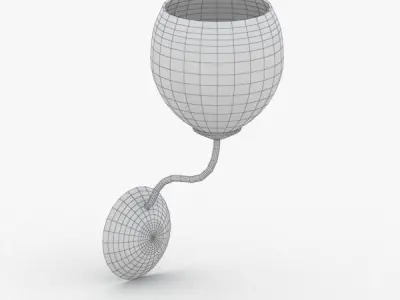 1479 - Bra Lamp Low-poly 3D model