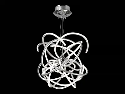 748164 Ciclone Lightstar Chandelier 3D model
