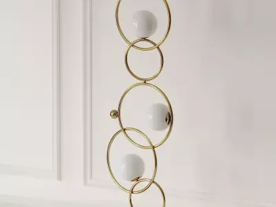 VeniceM Zoe Floor Light by Massimo Tonetto 3D model