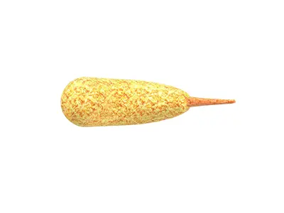 Fried Shrimp V1 003 Low-poly 3D model