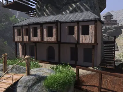 Scene Landscape 3D model