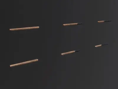 Environment Basic Components Game Assets Low-poly 3D model