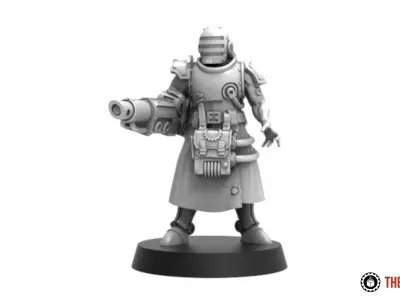 Dark Techno - Battle Thralls 3D print model