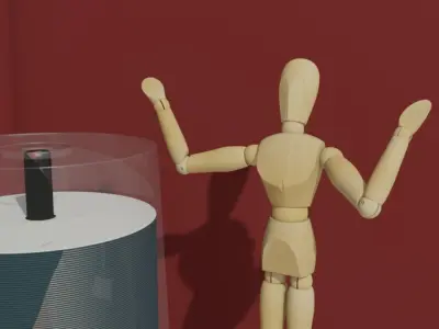 Mannequin - Rigged 3D model