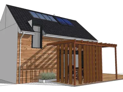 Creative Design-Holiday Cabin-0122 3D model