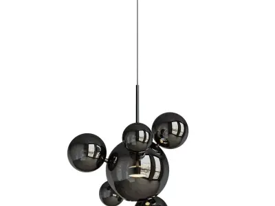 Pendant lamp Giopato and Coombes 06 Bubble smoky 3D model