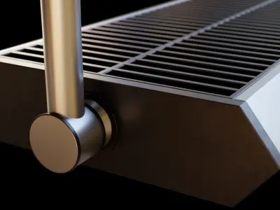 Lighted Grill 3D model