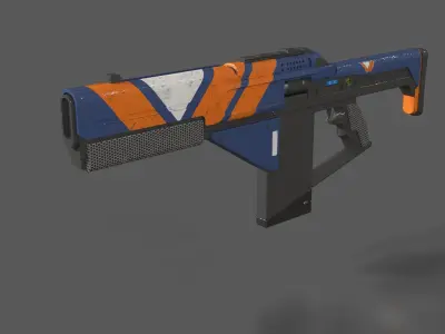 Destiny 2 Main Ingredient Fusion Rifle 3D print model