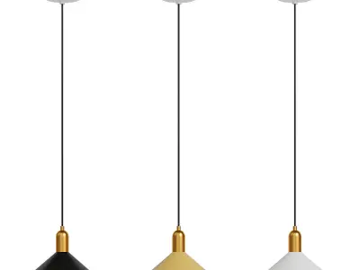 CASA Iron Pendant Light 3D model