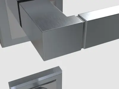 Door Handles for ArchViz Projects - Style MH28 3D model