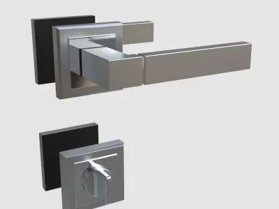 Door Handles for ArchViz Projects - Style MH28 3D model