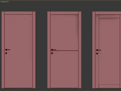 Doors Union ALFA Laccato 3D model